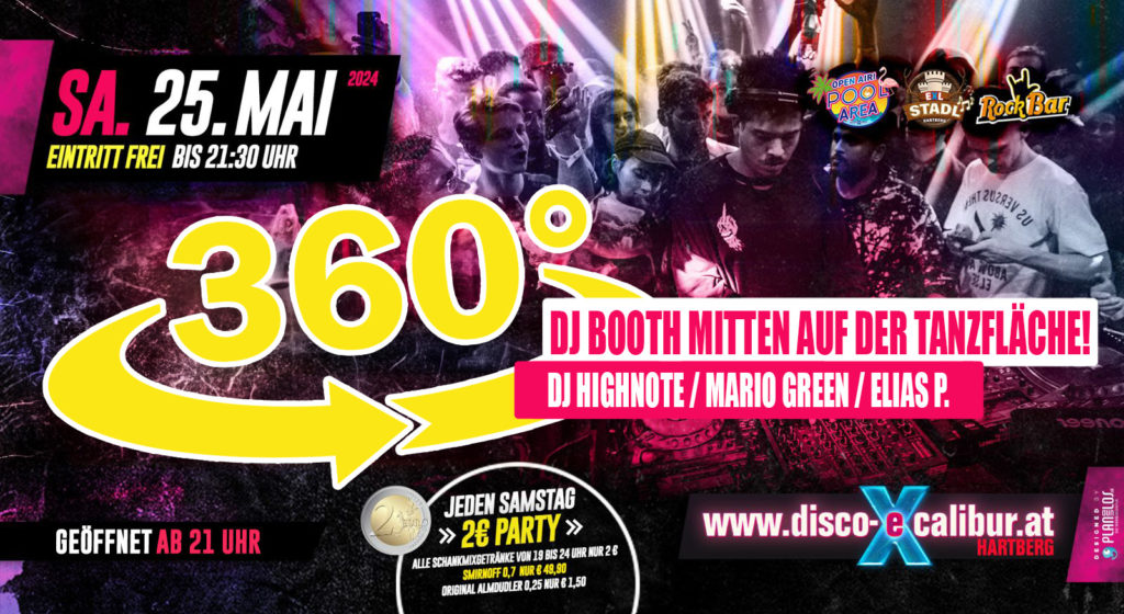 360° DJ BOOTH Clubbing