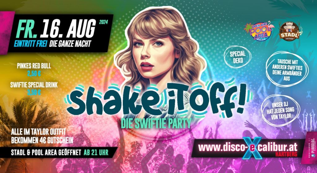 shake it off! – Die Swiftie PARTY