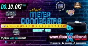 Mega METER Donnerstag