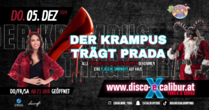 Der KRAMPUS trägt PRADA